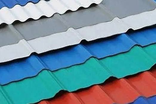 रङ्गीन नालीदार FRP laminate पाताको थाक
