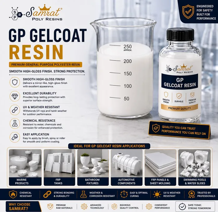 GP Gelcoat Resin को उत्पादन तस्बिर